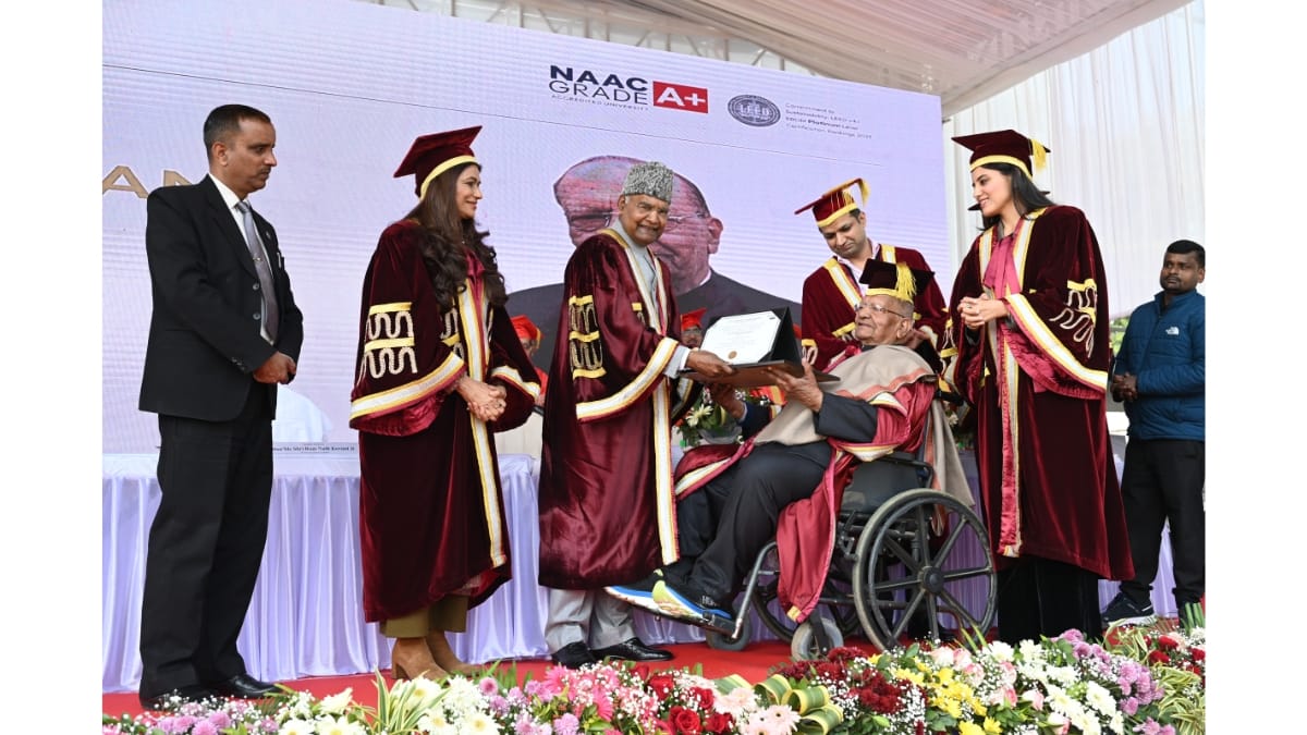 GD Goenka University Hosts Its 11th Convocation: Former President Shri Ram Nath Kovind Graces the Ceremony as Chief Guest -PNN